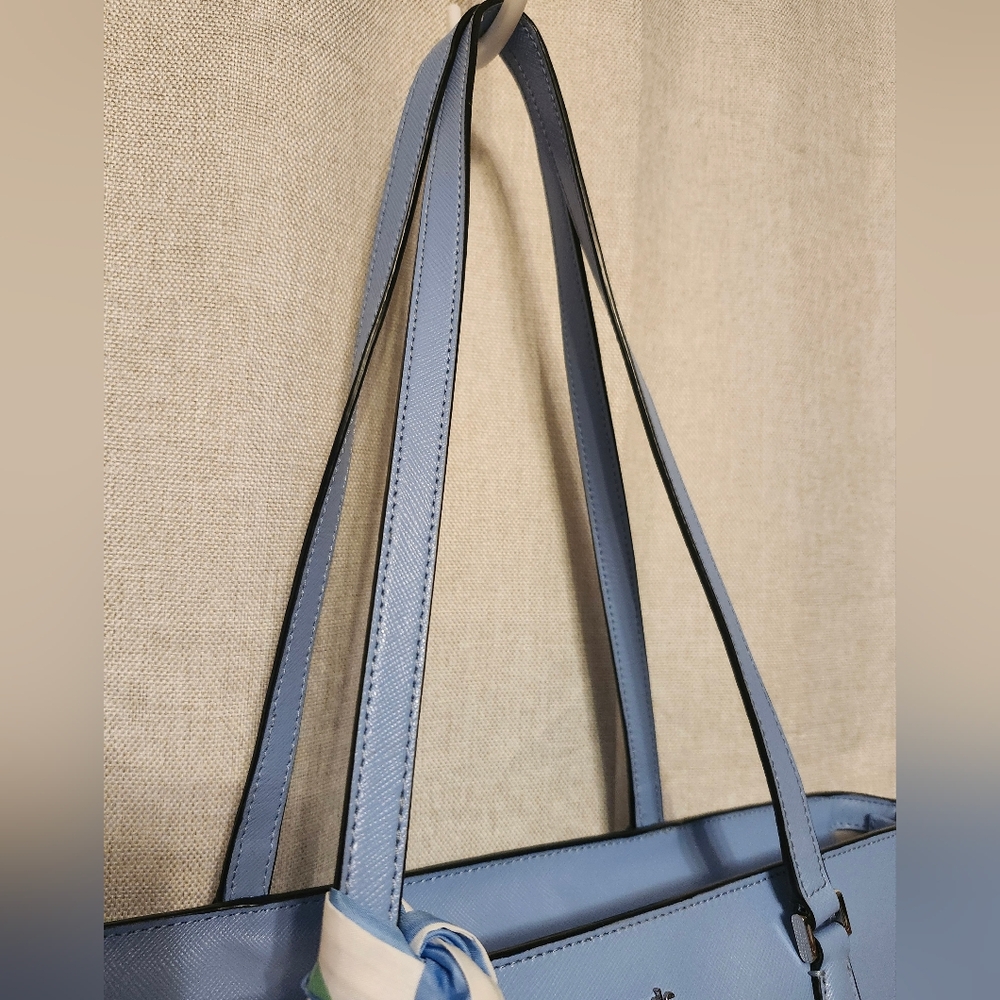 kate spade Blue Leather Tote Bag - Picture 7 of 12